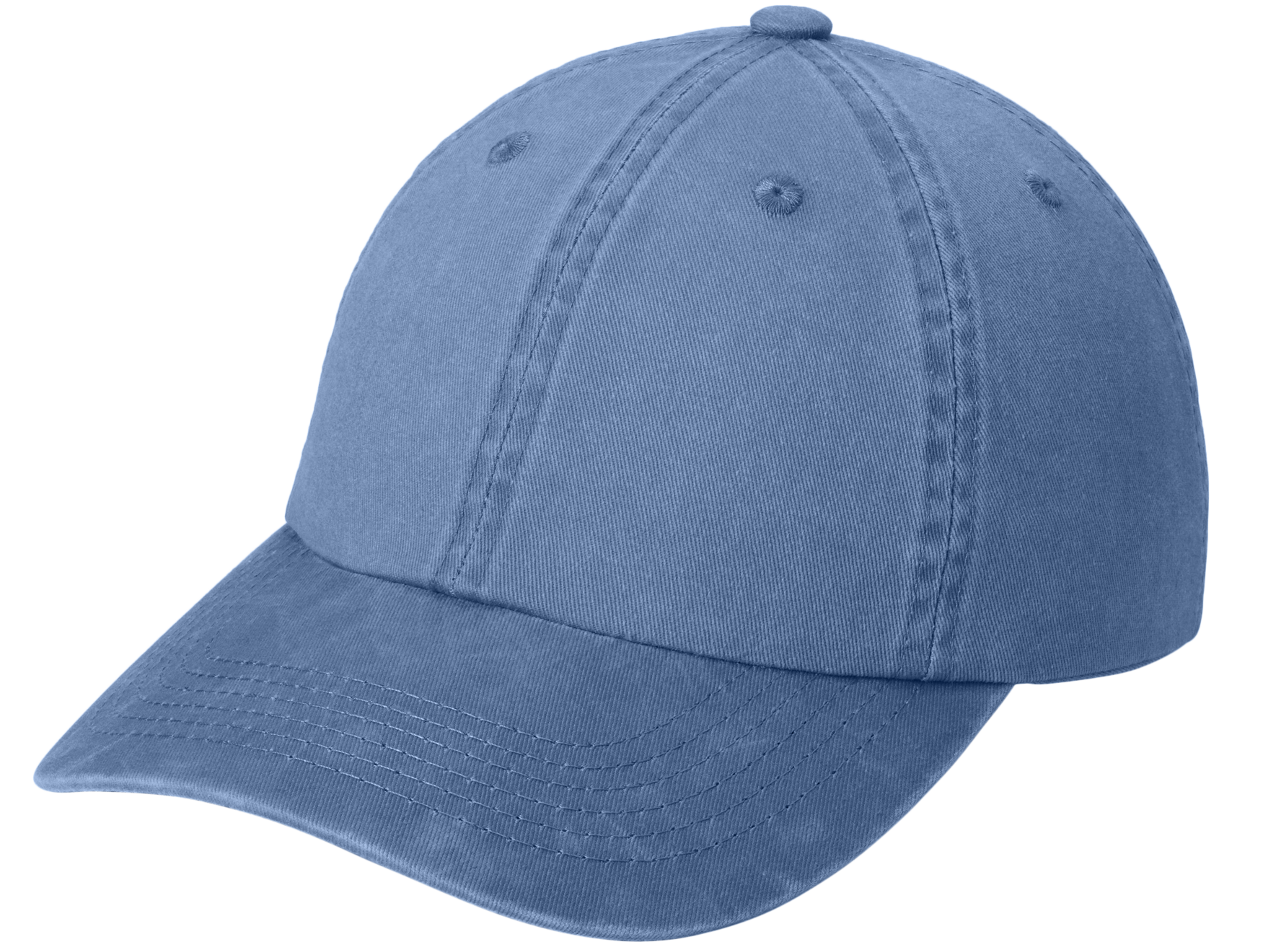 Garment washed Dad Hat - Rainbow Cat Design