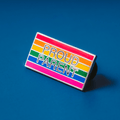 LGBTQ Proud Parent Pin – Hard Enamel Lapel Pin With Secure Double Posts