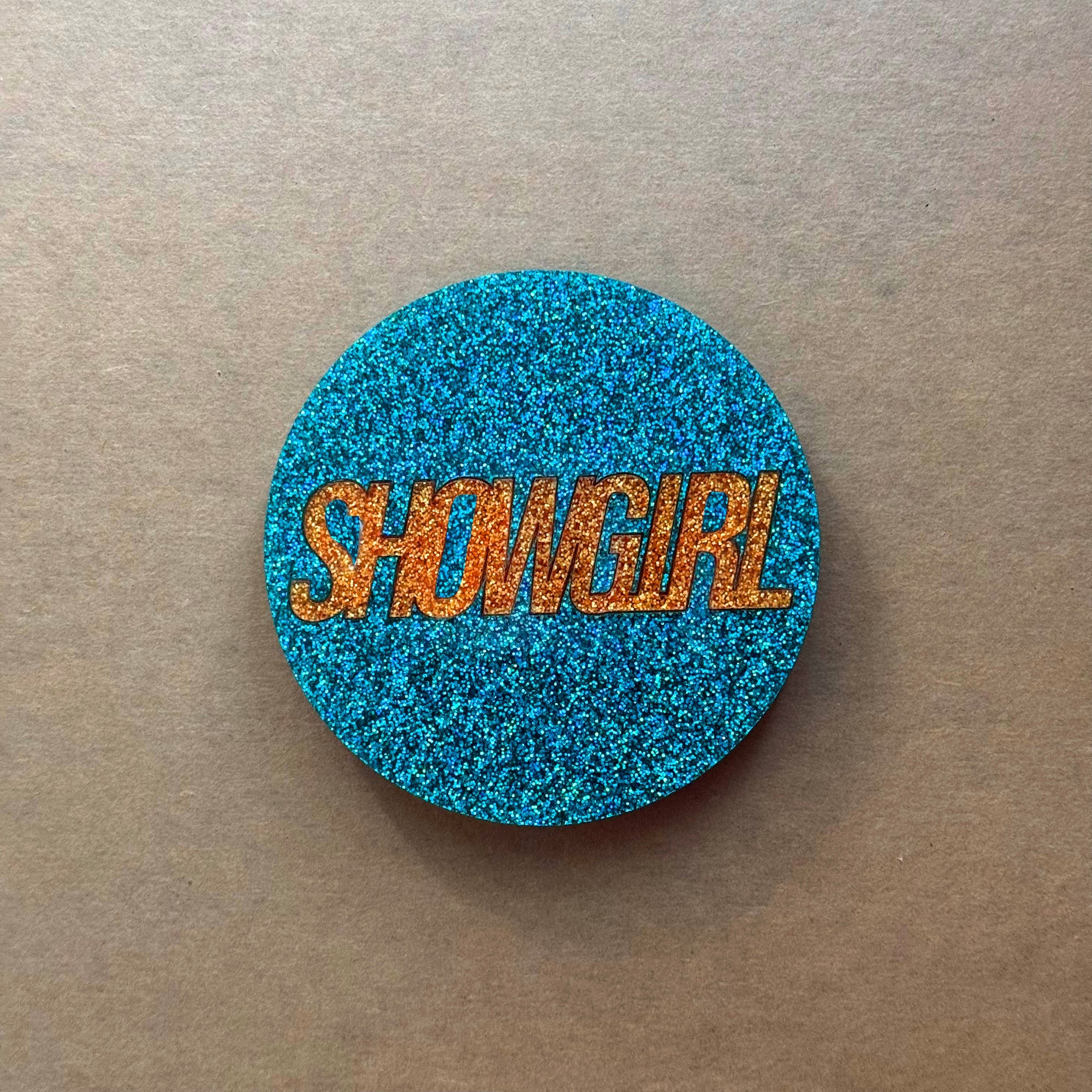 Showgirl Acrylic Drink Coaster
