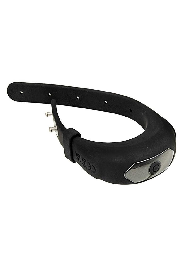 CockPower Adjustable Belt Ring Rechargeable Silicone Cock Ring