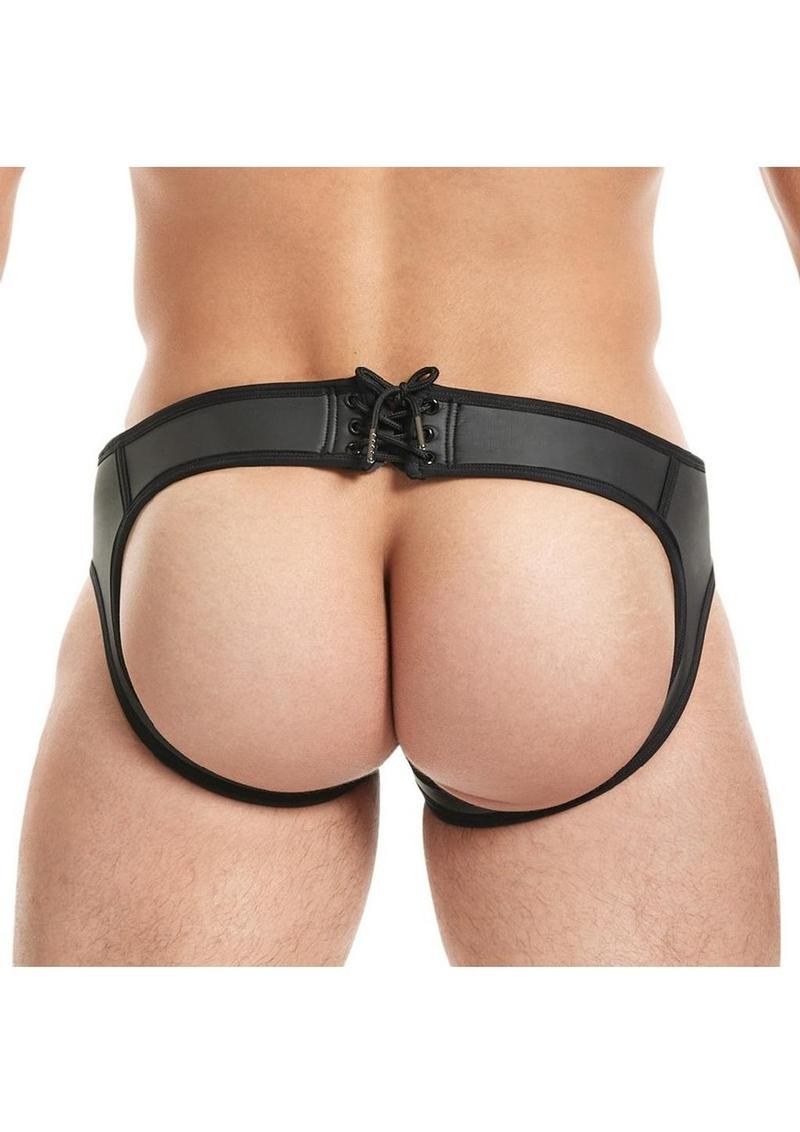 Cruze Men's Low Rise Neoprene Lace Up Jock Sporty Edge Meets