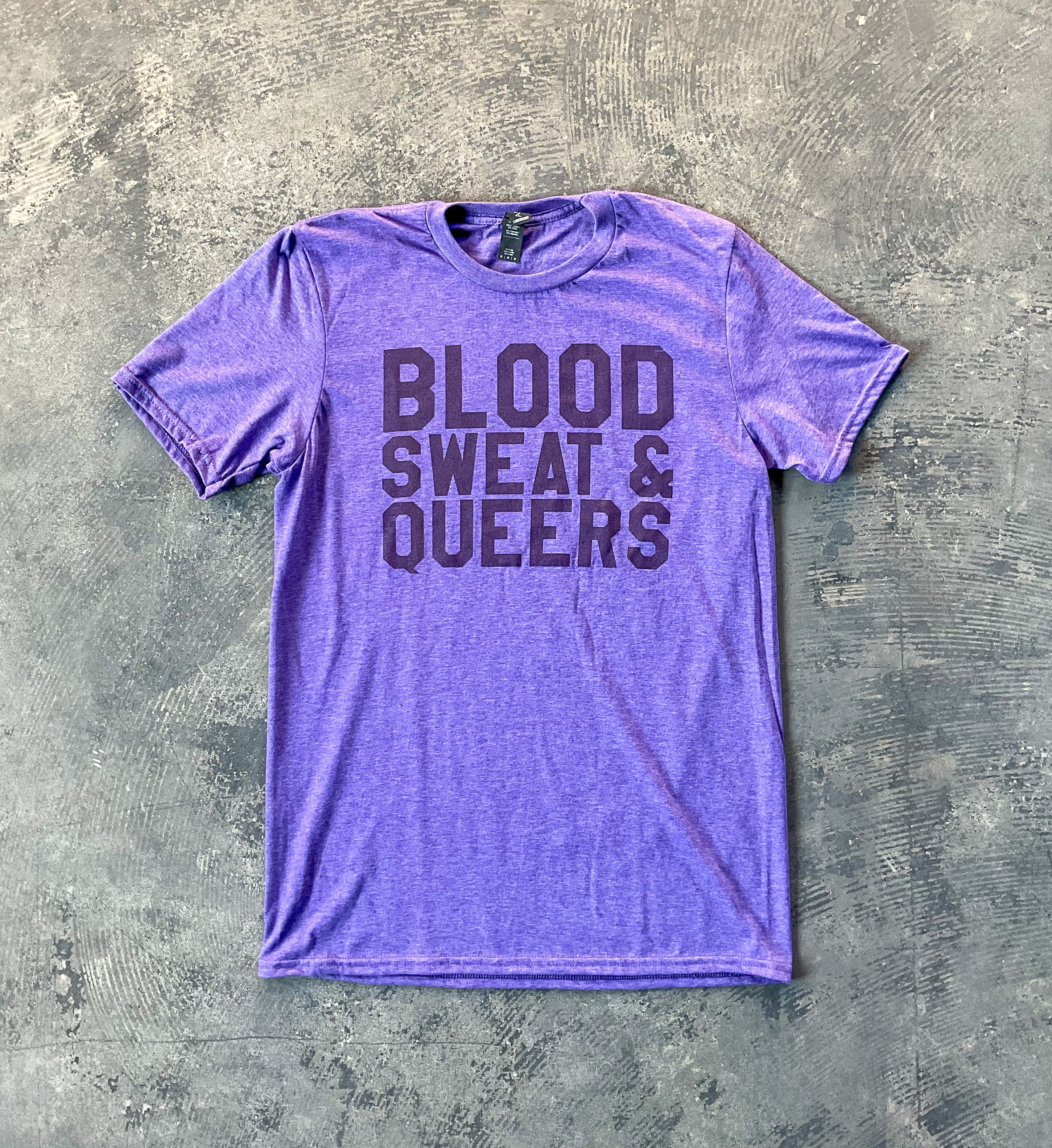 Blood Sweat & Queers T-Shirt (Clearance)