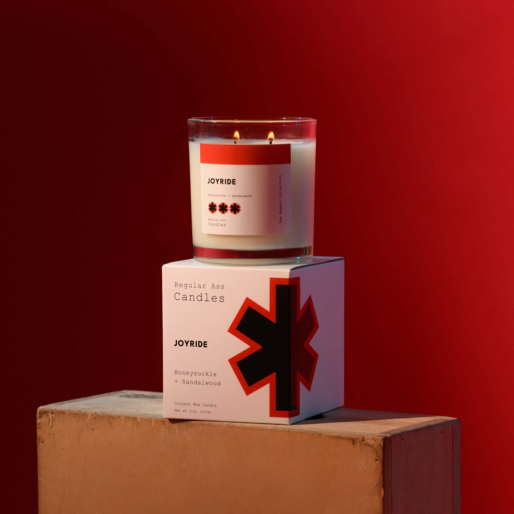 Joyride, Honeysuckle + Sandalwood 11oz Candle